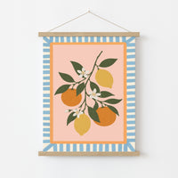 Poster trendy mediterraneo