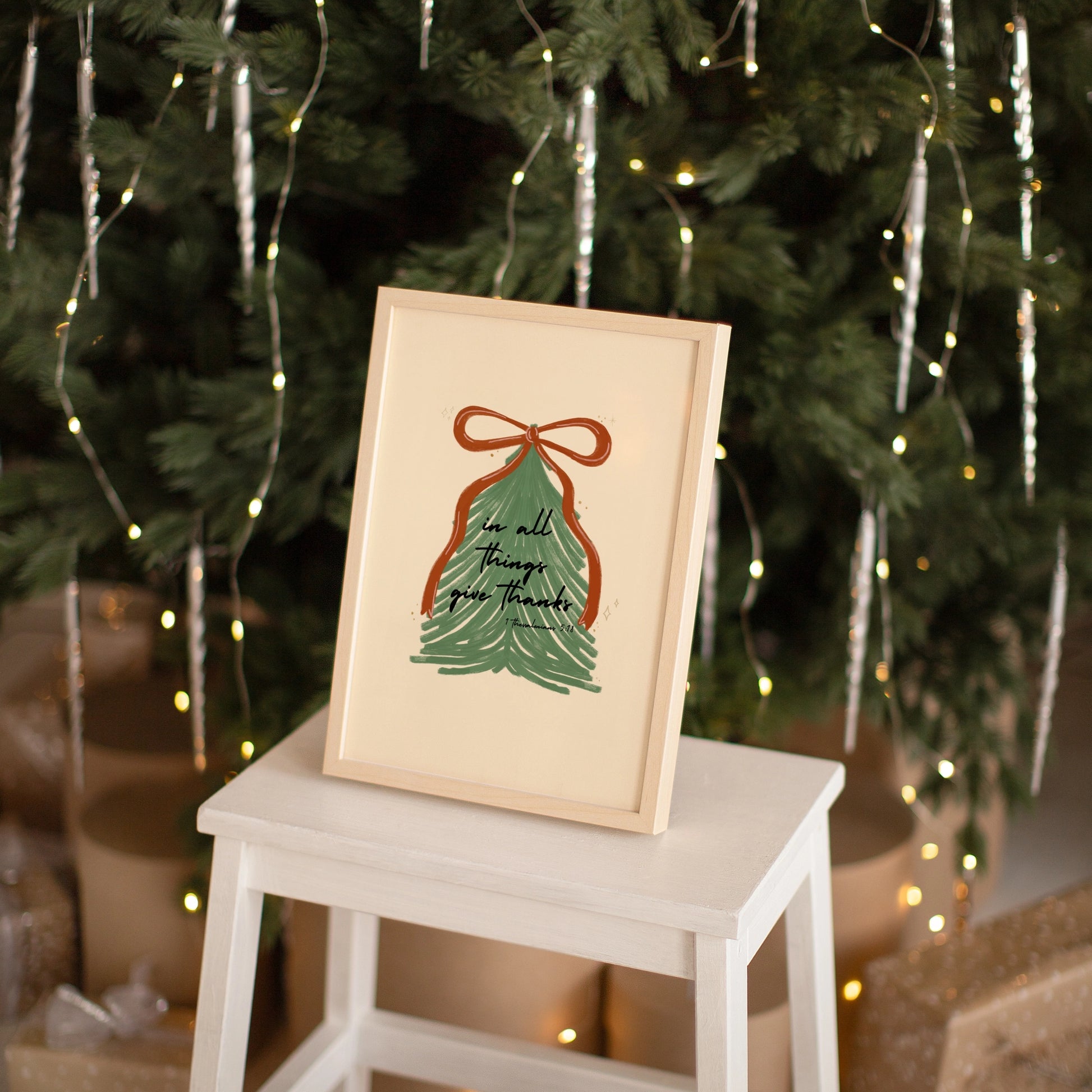 Illustrazione dell'albero dei versetti della Bibbia