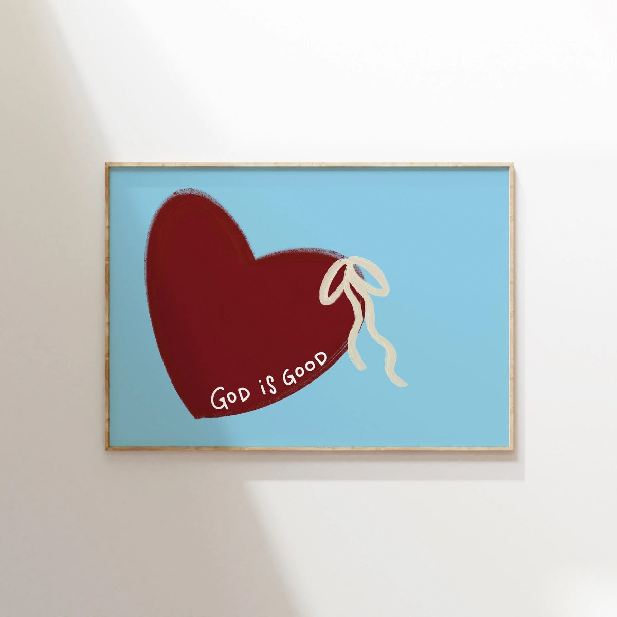 God Is Good Christian Wall Art, Christian Wall Decor