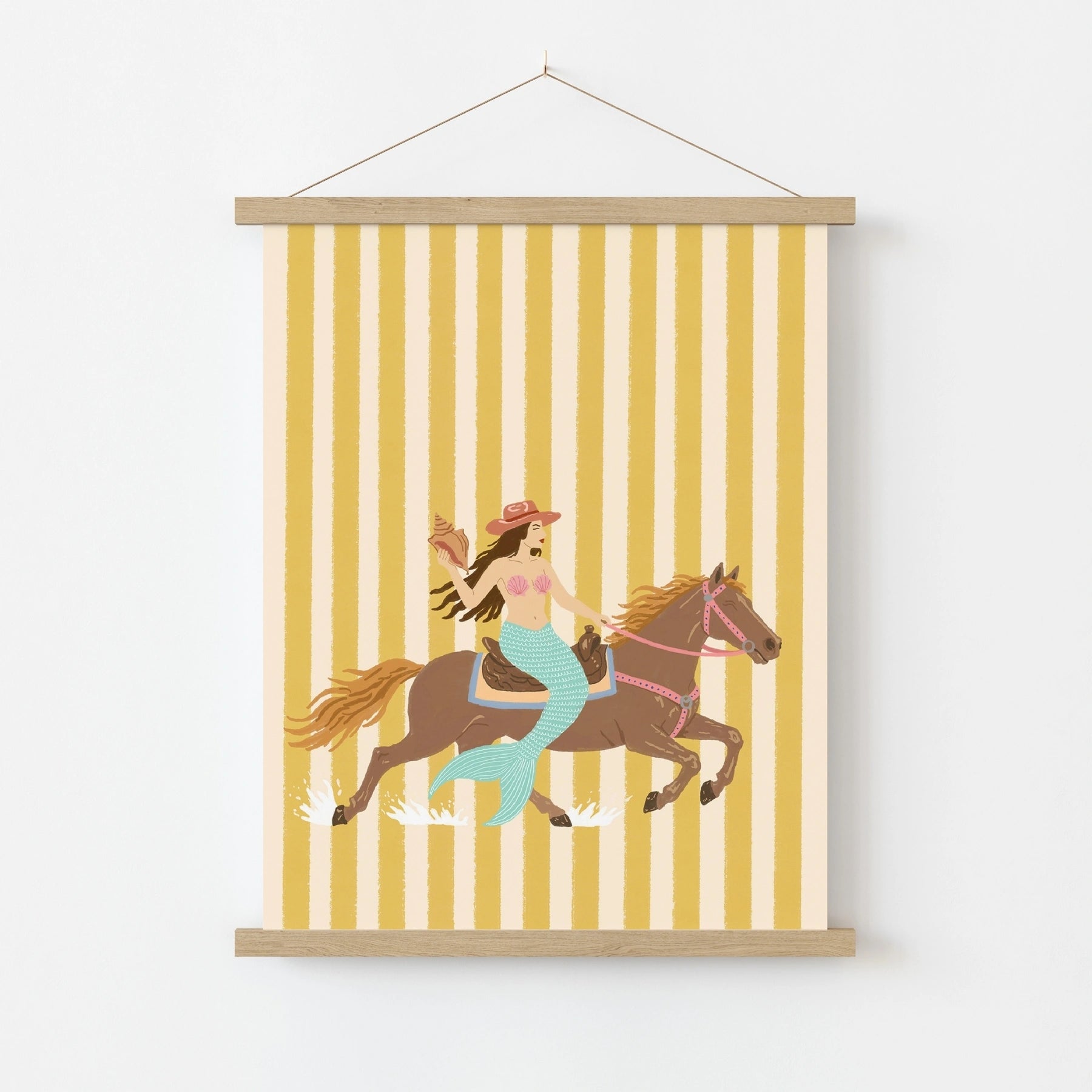 Ocean Cowgirl Art