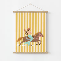 Ocean Cowgirl Art