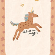 Believe in Magic Moonlight Unicorn – Nursery & Kids Wall Art