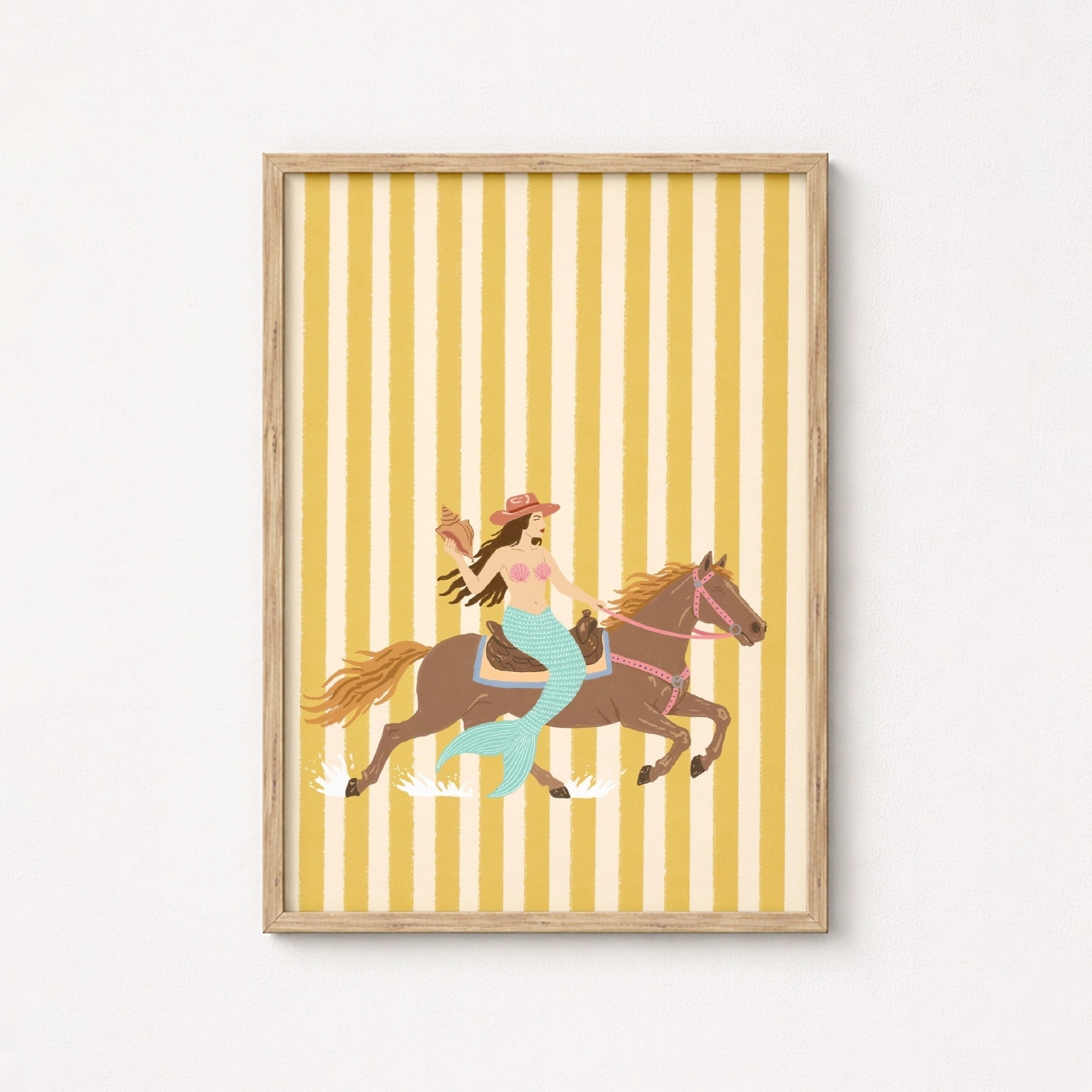 Ocean Cowgirl Art