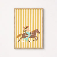 Ocean Cowgirl Art