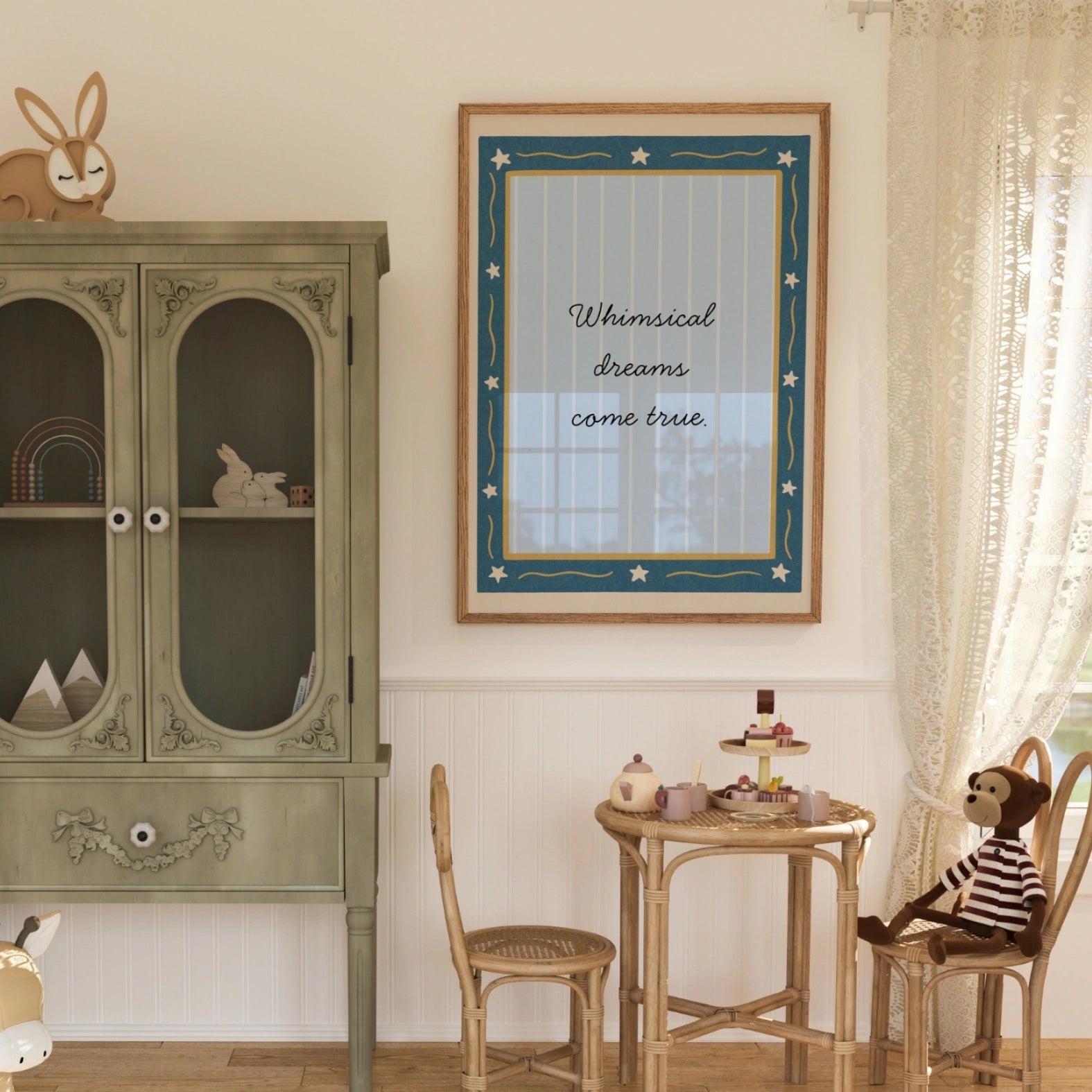 Whimsical Dreams Nursery Print