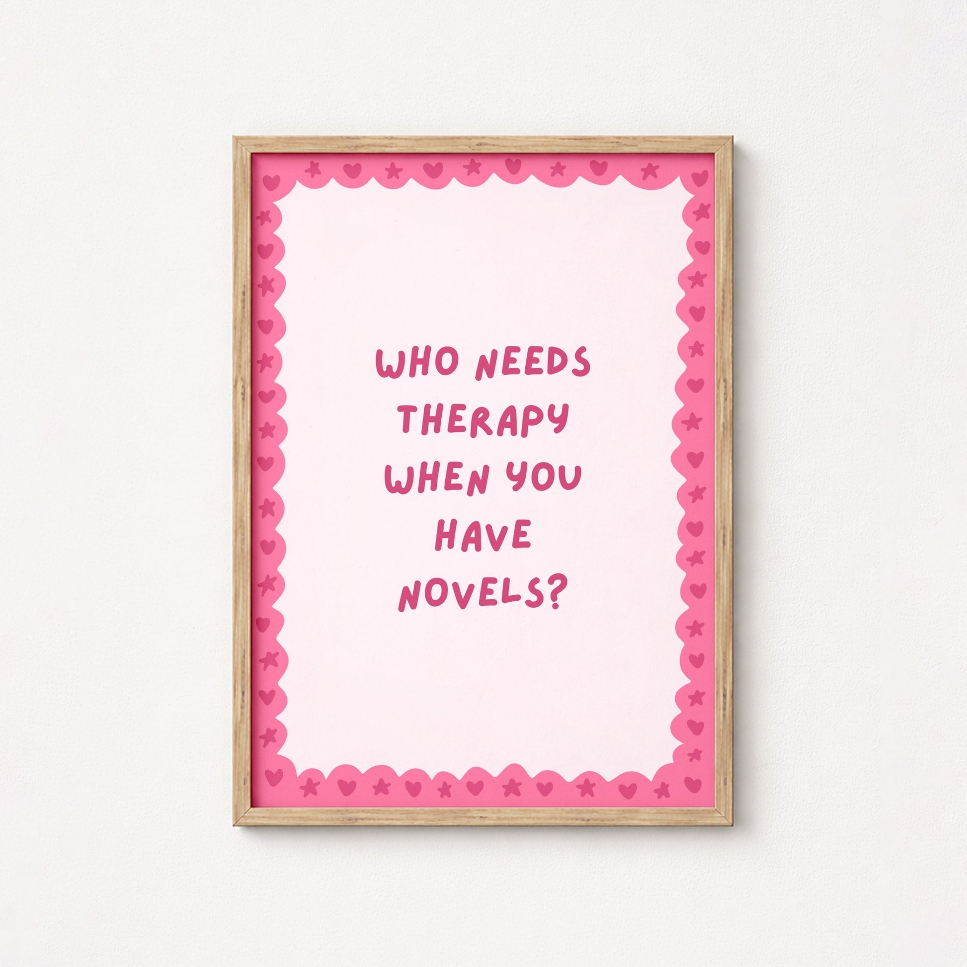 Chi ha bisogno di terapia? – Stampa rosa libresca