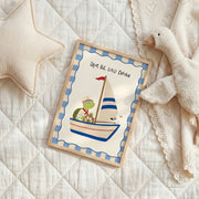 Sailboat Turtle – Nursery & kids wall art