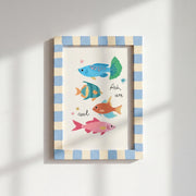 Cute Ocean Animal – Coastal Wall Art