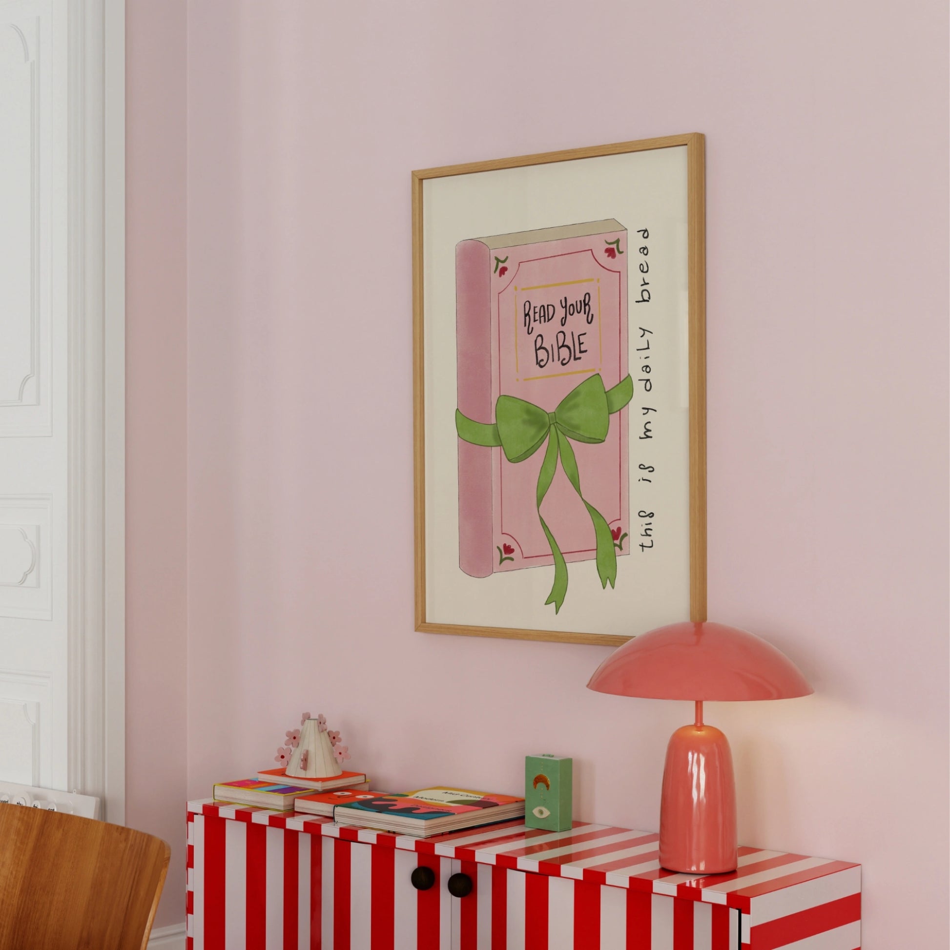 Art mural chrétien Lisez votre Bible