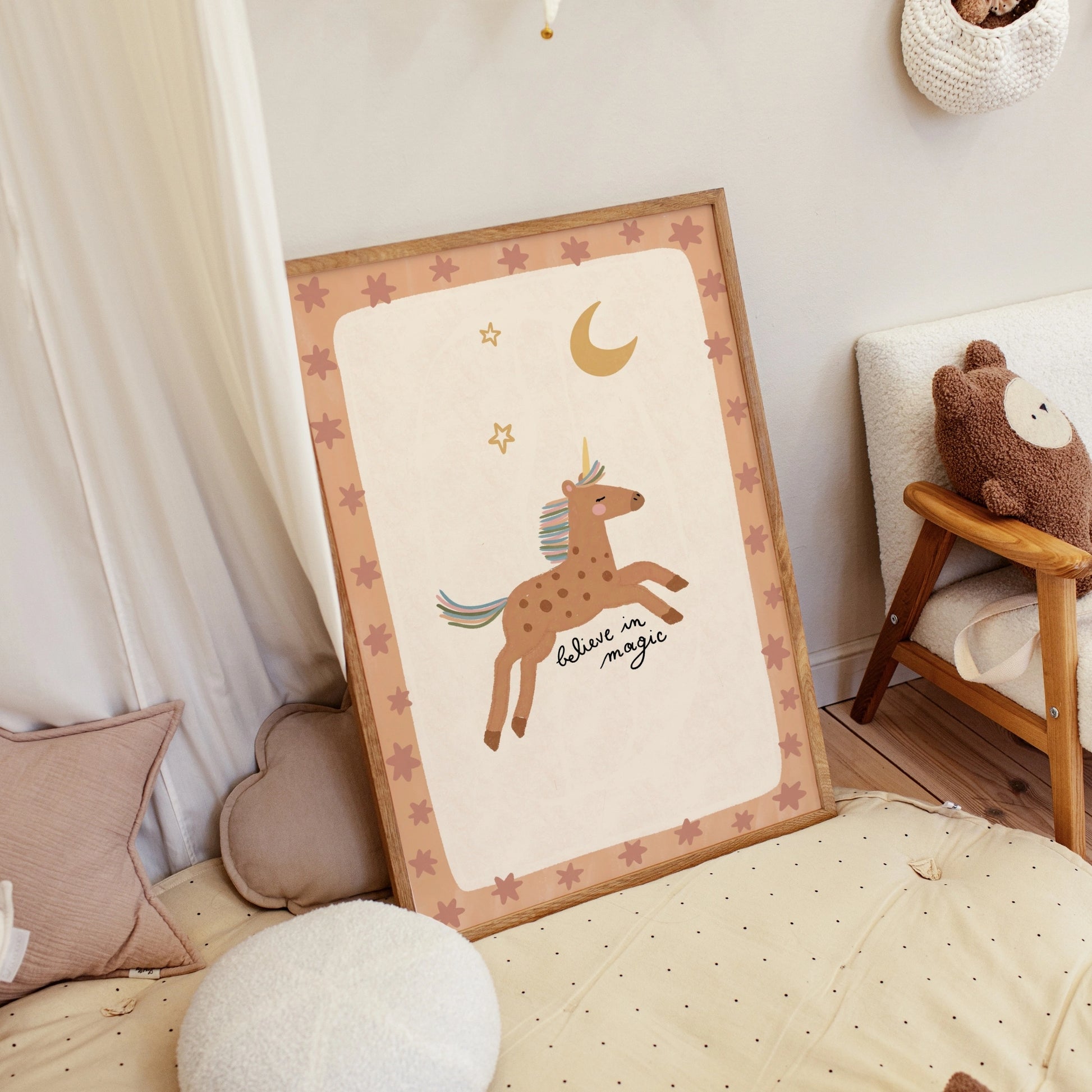 Unicorn Nursery Wall Art