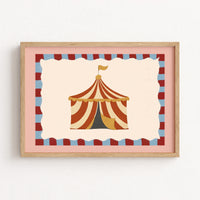 Retro Circus Print