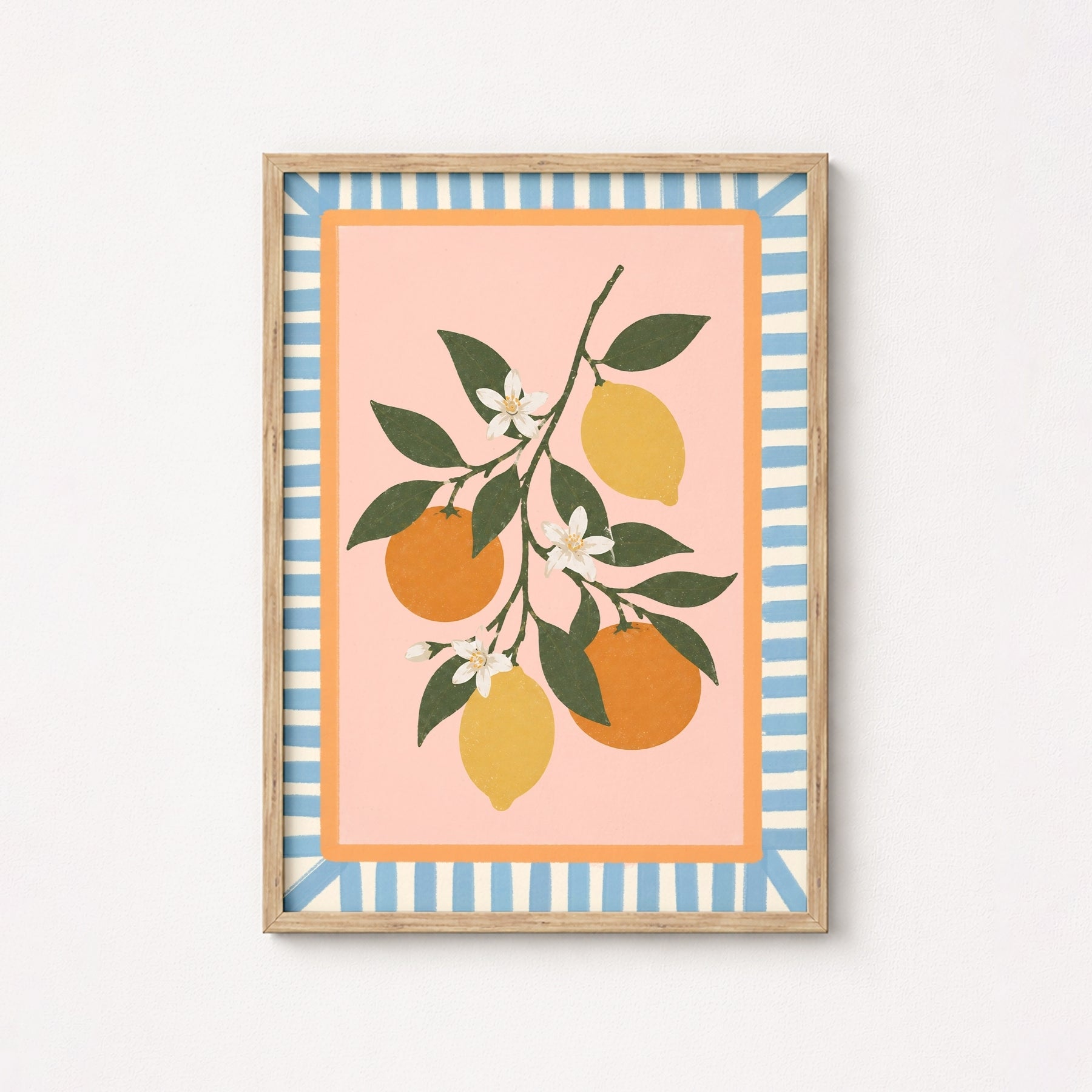Poster trendy mediterraneo