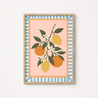 Poster trendy mediterraneo