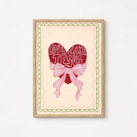 Cottagecore Jesus Wall Decor