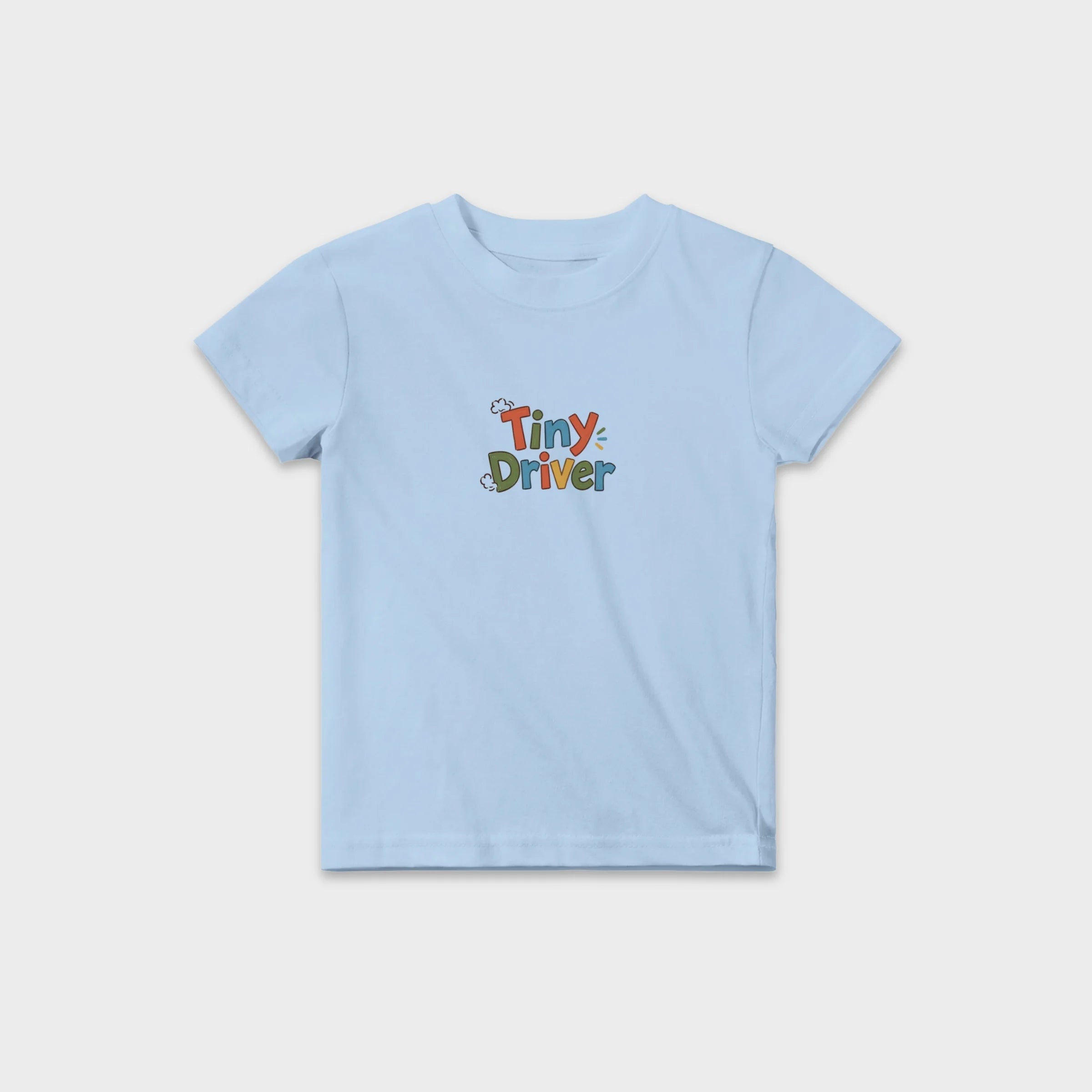 Tiny Driver, Animal Race – Baby T-Shirt