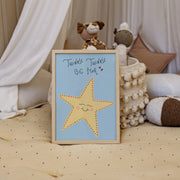 Twinkle Twinkle Big Star – Nursery & kids wall art
