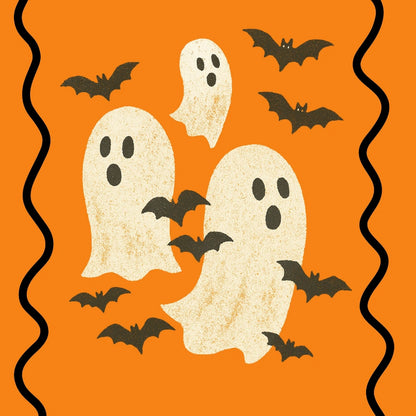 Halloween Ghost Print – Funny Ghost Wall Art