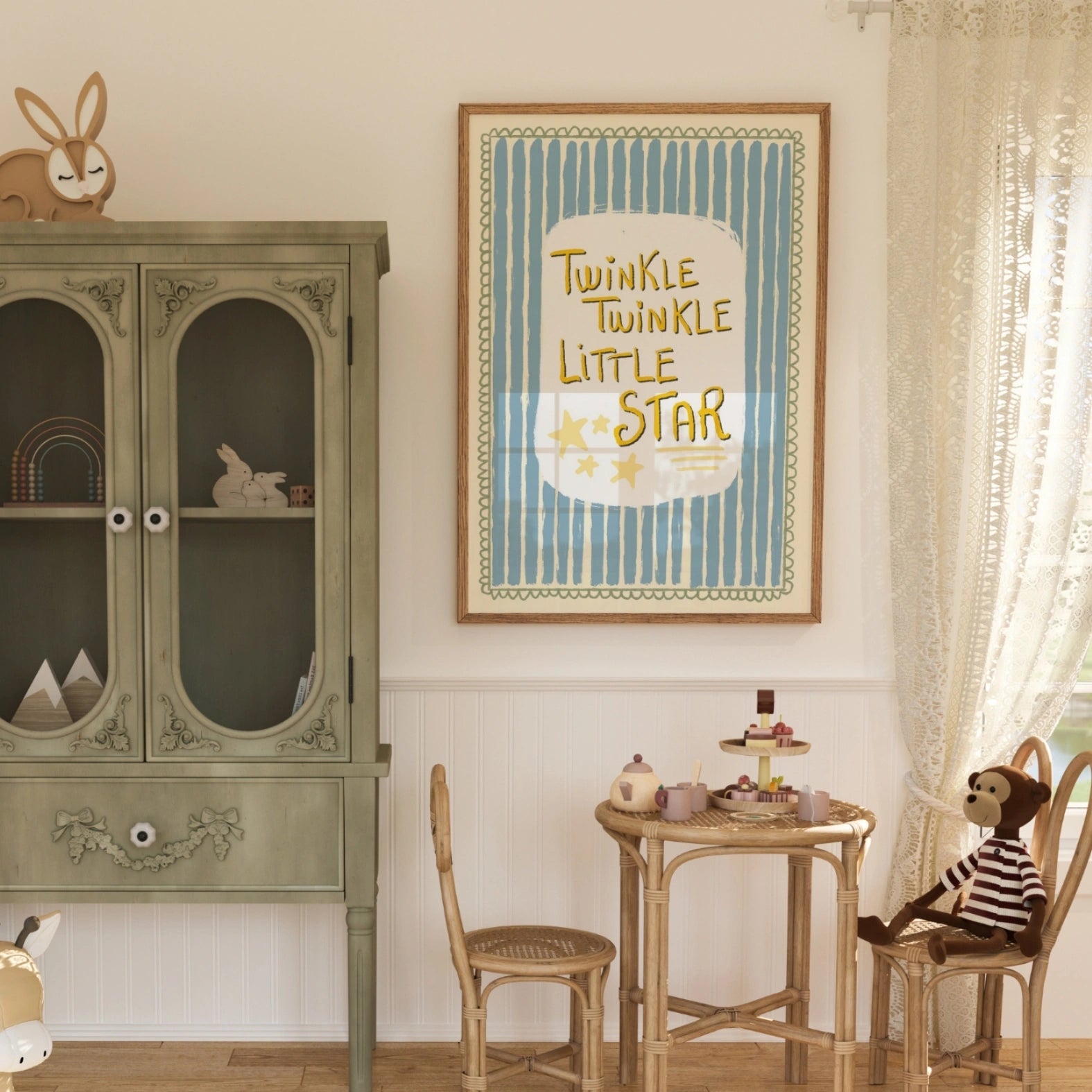 Twinkle Twinkle Little Star Nursery Print