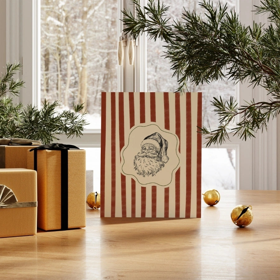 Vintage Santa Claus Wall Art