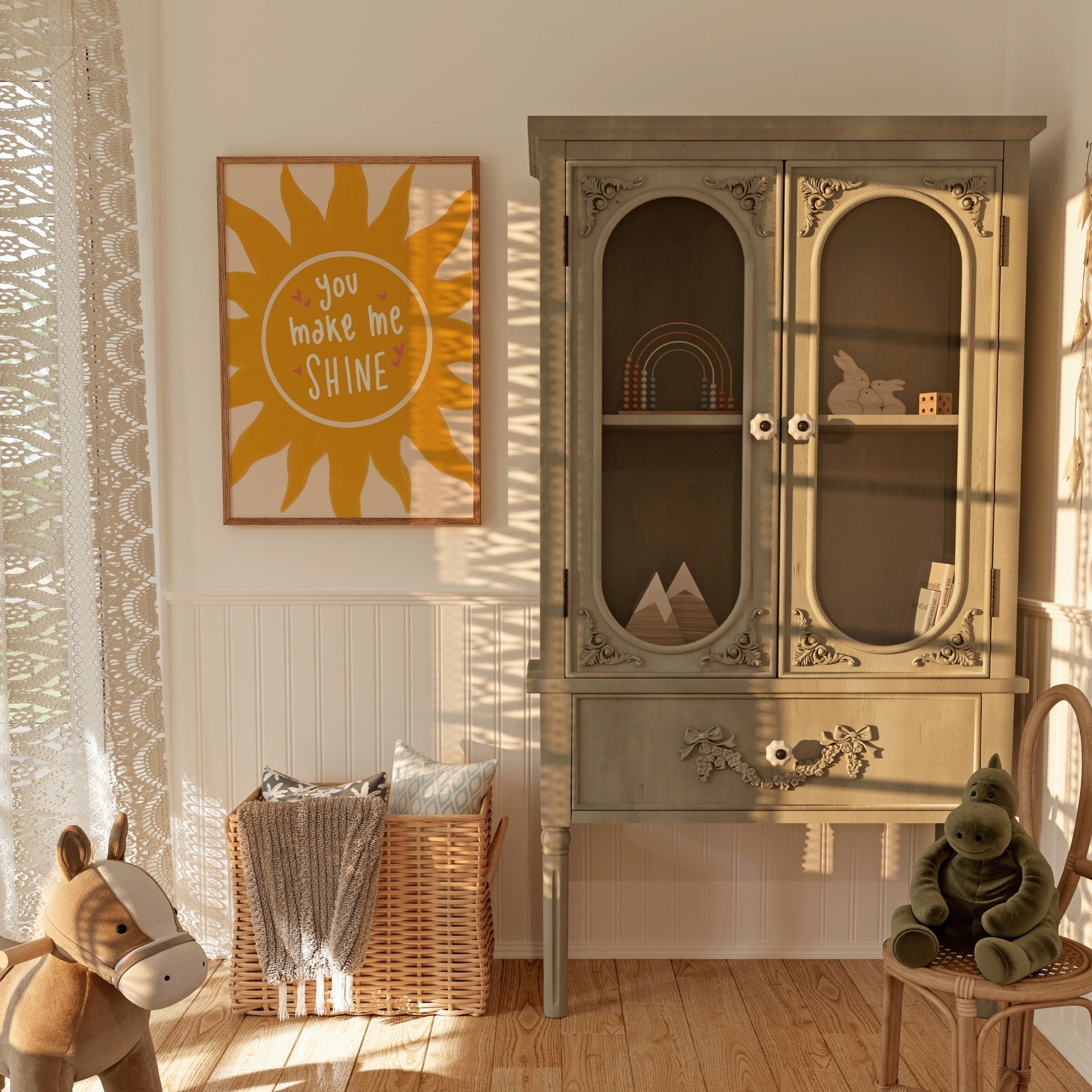 You Make Me Shine Nursery Print