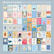 Coastal Wall Art Bundle – 200+ Printable Designs