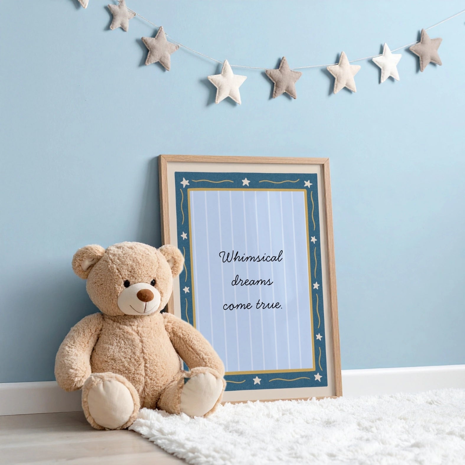 Whimsical Dreams Nursery Print