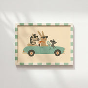 Cute Animal Illustration – Nursery & kids wall art