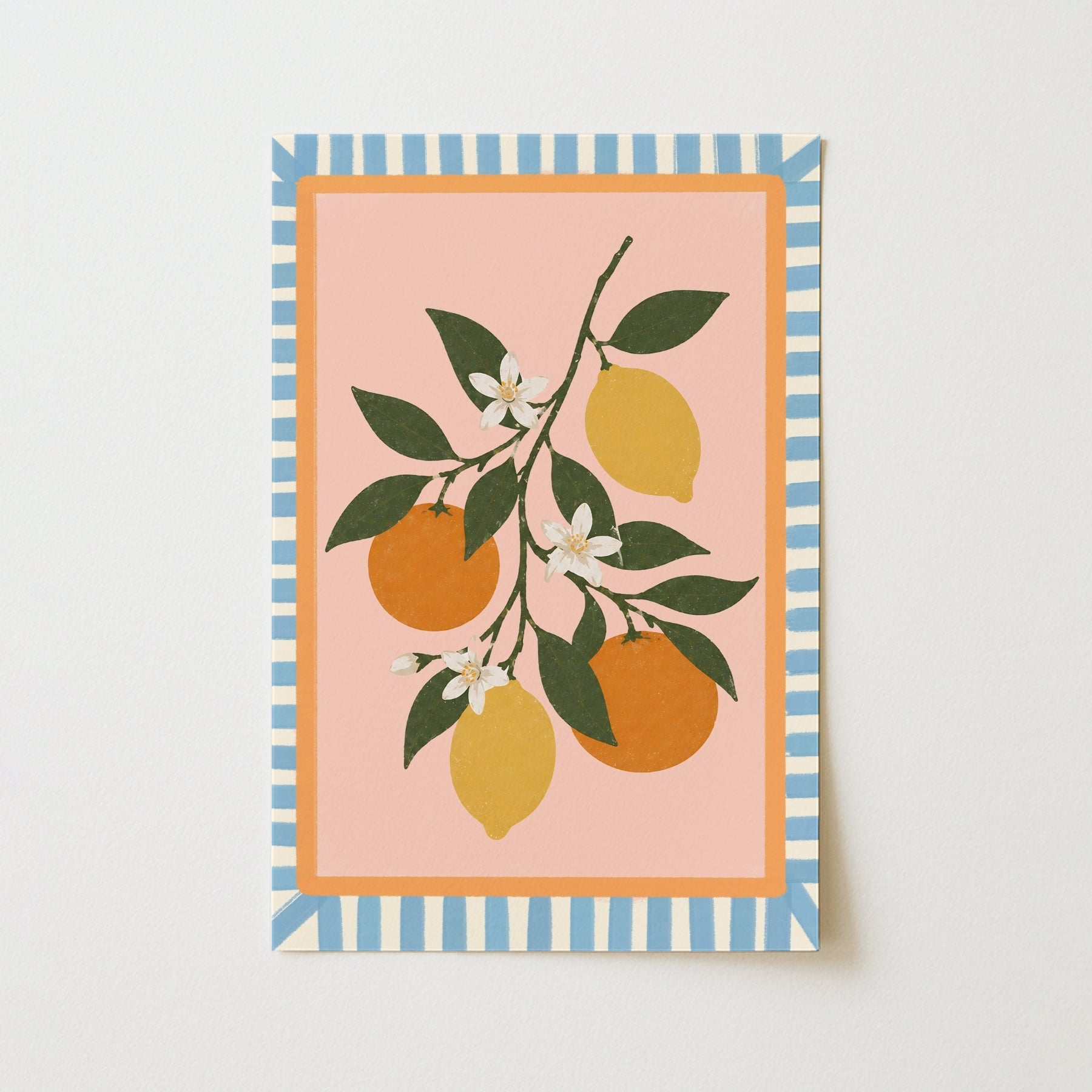 Poster trendy mediterraneo