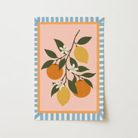 Poster trendy mediterraneo