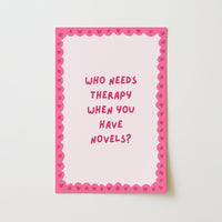 Chi ha bisogno di terapia? – Stampa rosa libresca