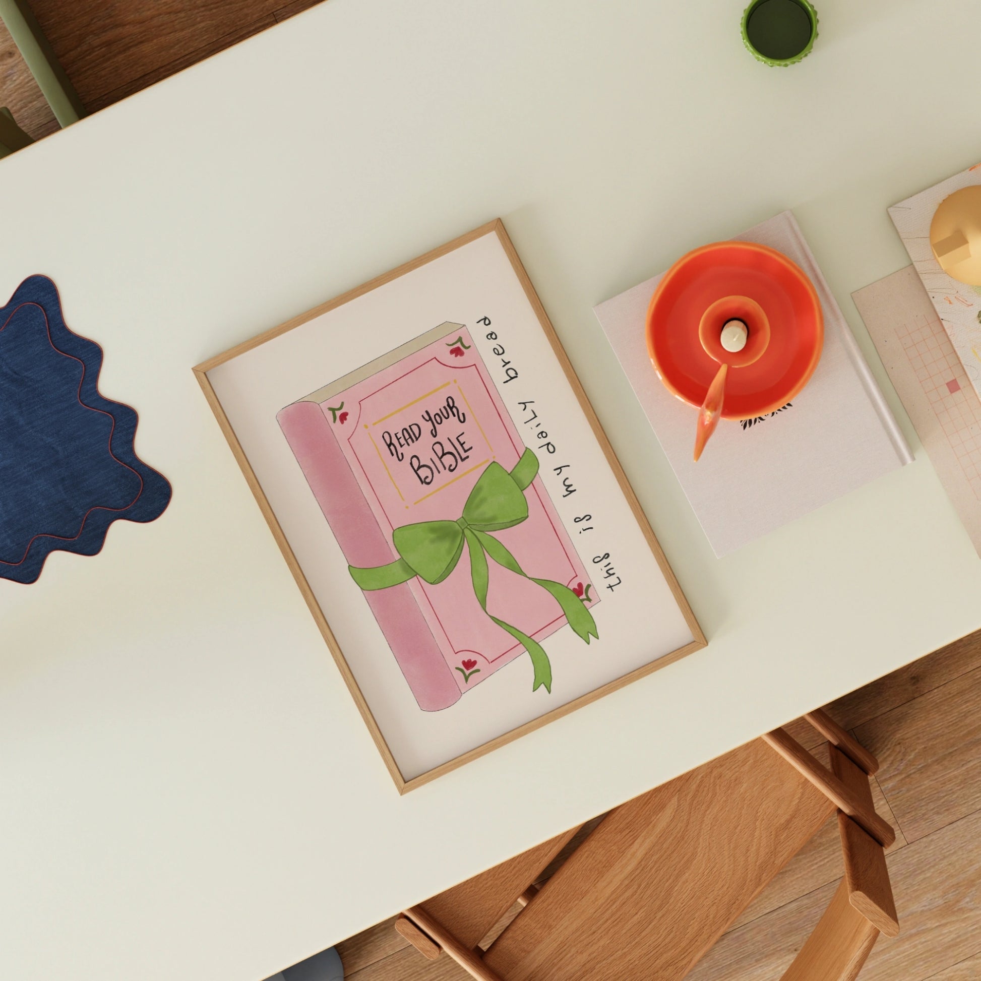 Art mural chrétien Lisez votre Bible