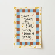 You Are Loved as You Are – Nursery & Kids Wall Art