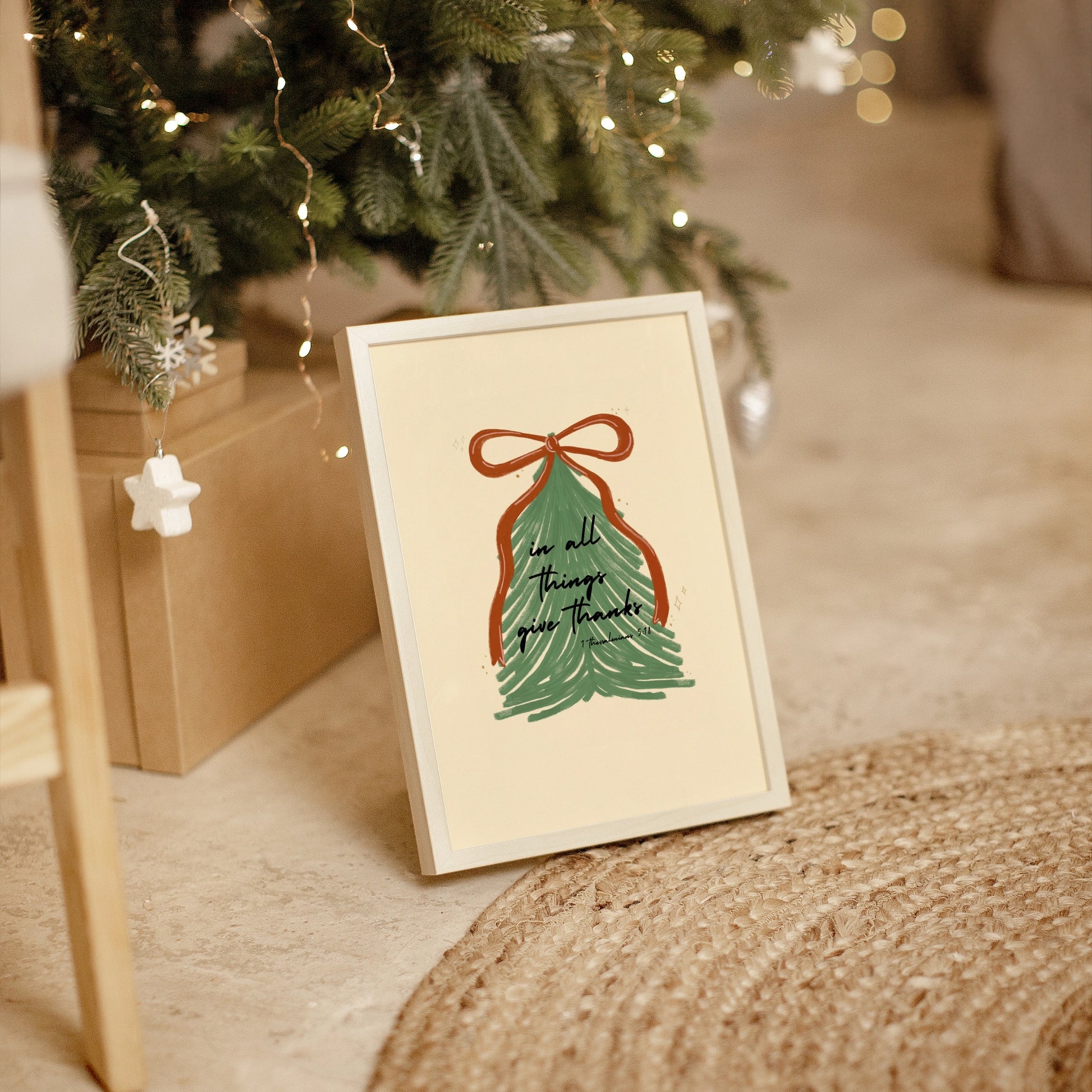 Illustrazione dell'albero dei versetti della Bibbia