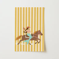 Ocean Cowgirl Art