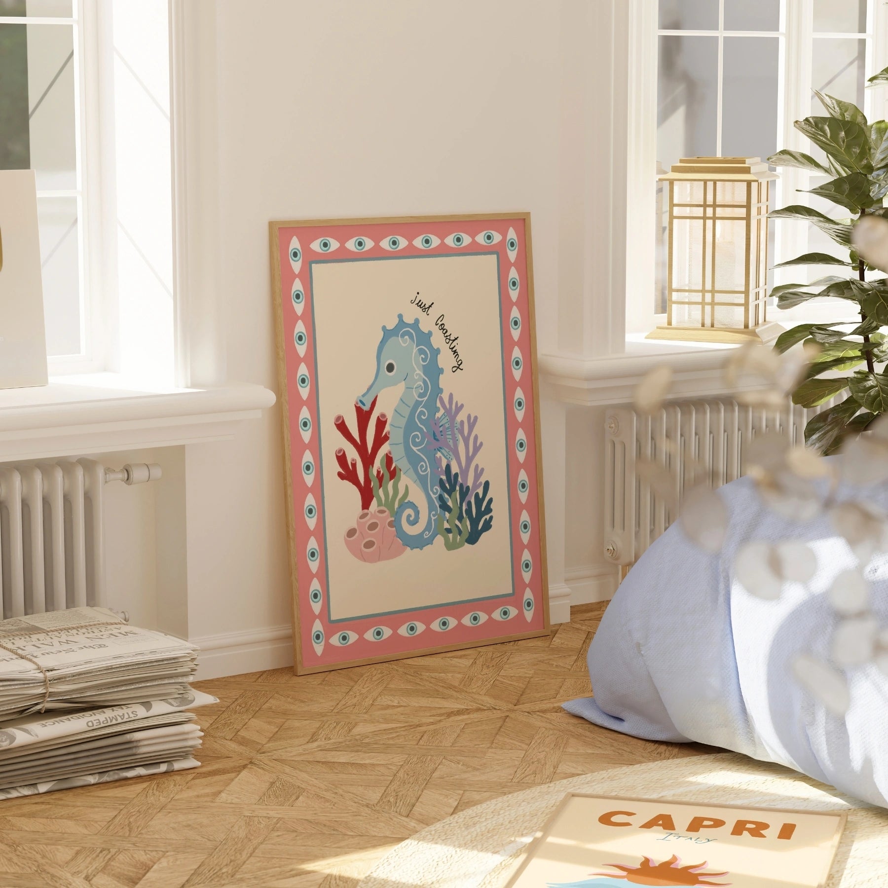 Summer Sea Life Artwork