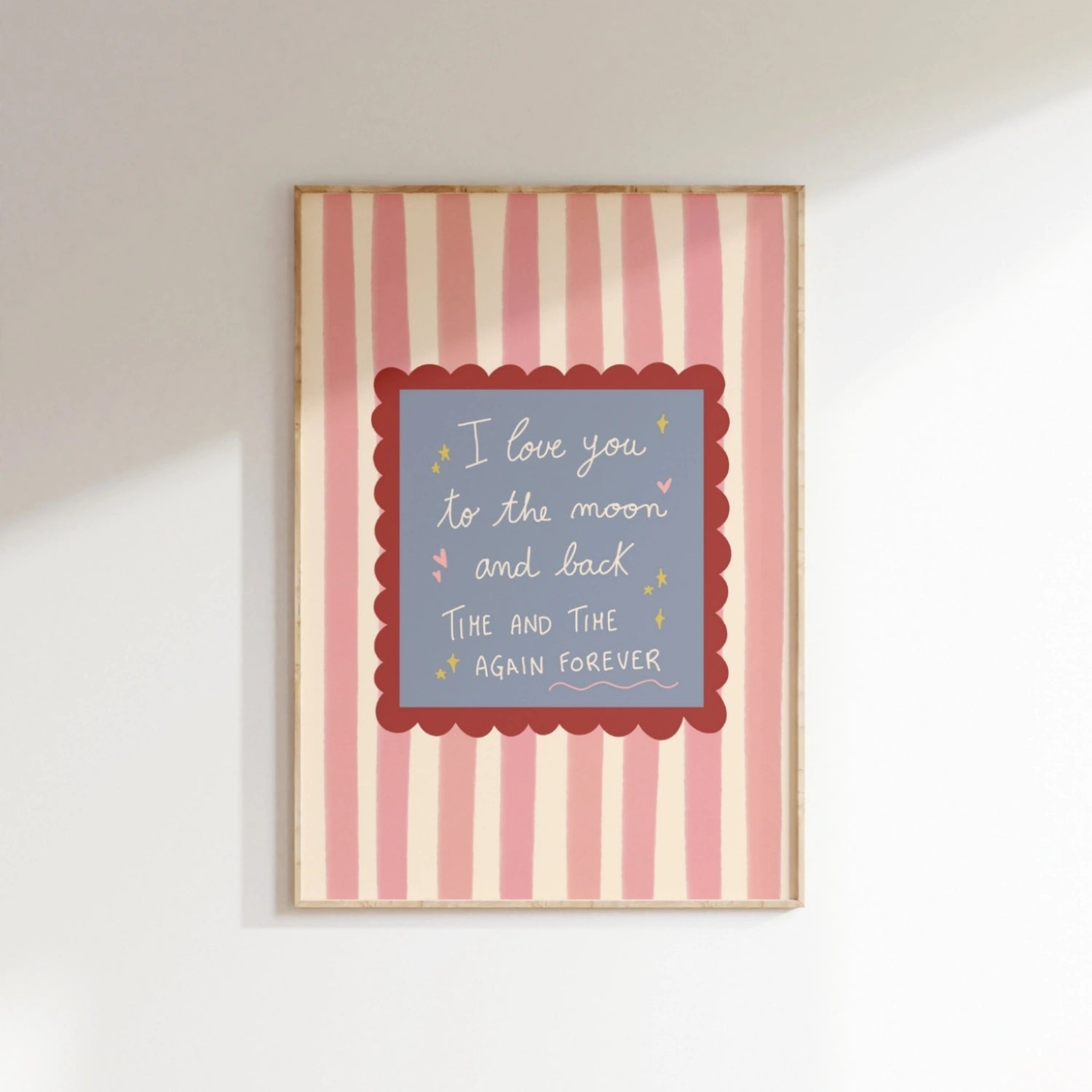 Sweet Quote Wall Art, Girls Room Decor