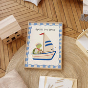 Sailboat Turtle – Nursery & kids wall art