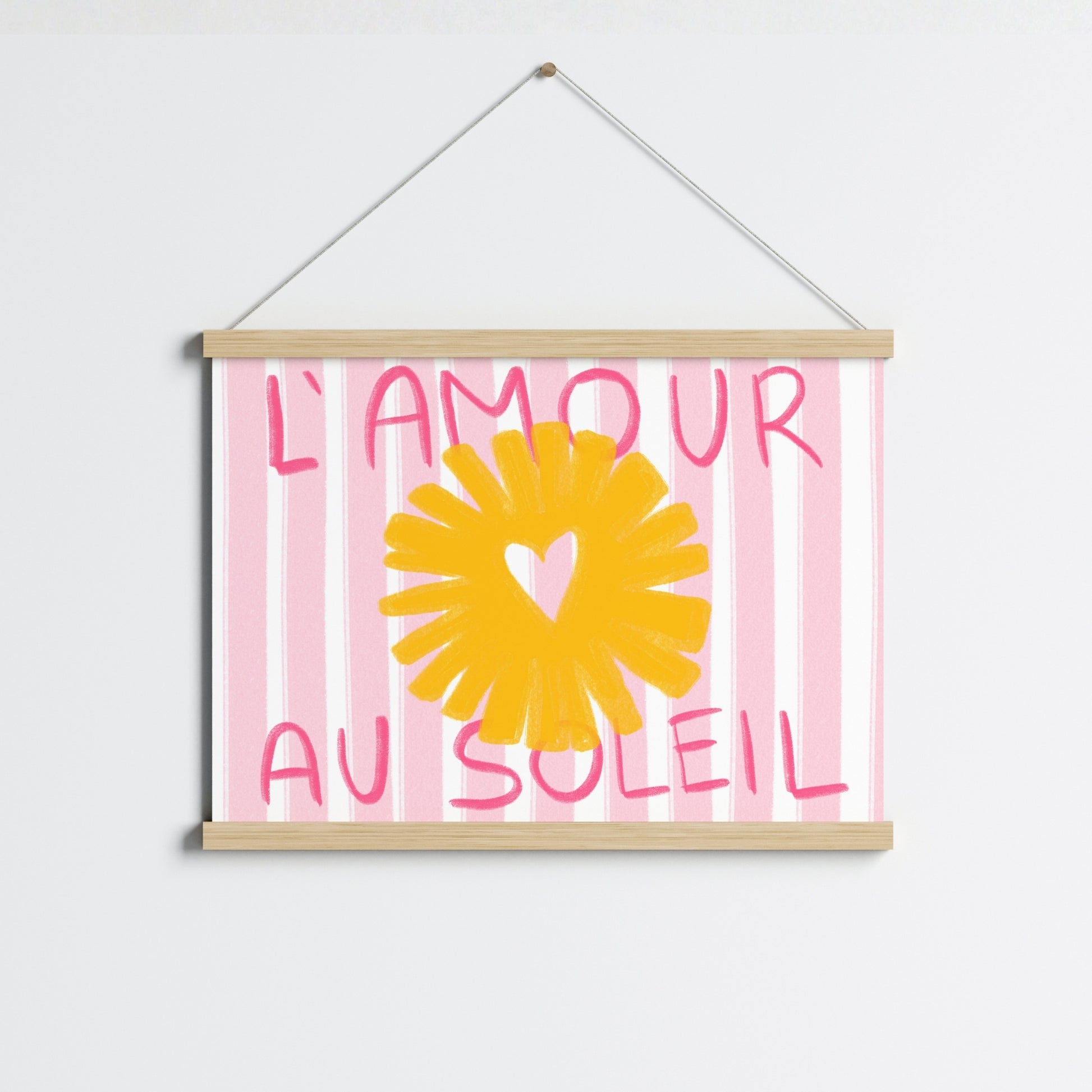 L’Amour au Soleil – French Summer Wall Art