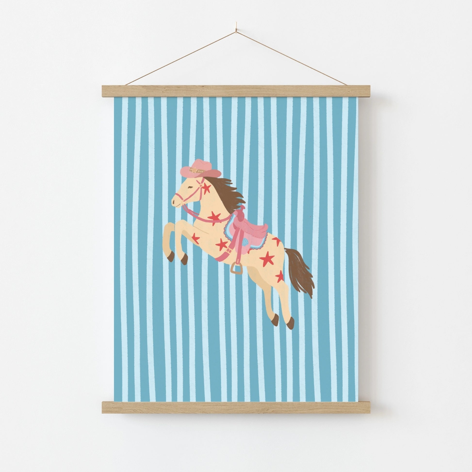 Rodeo Pony Decor Wall Art
