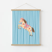 Rodeo Pony Decor Wall Art