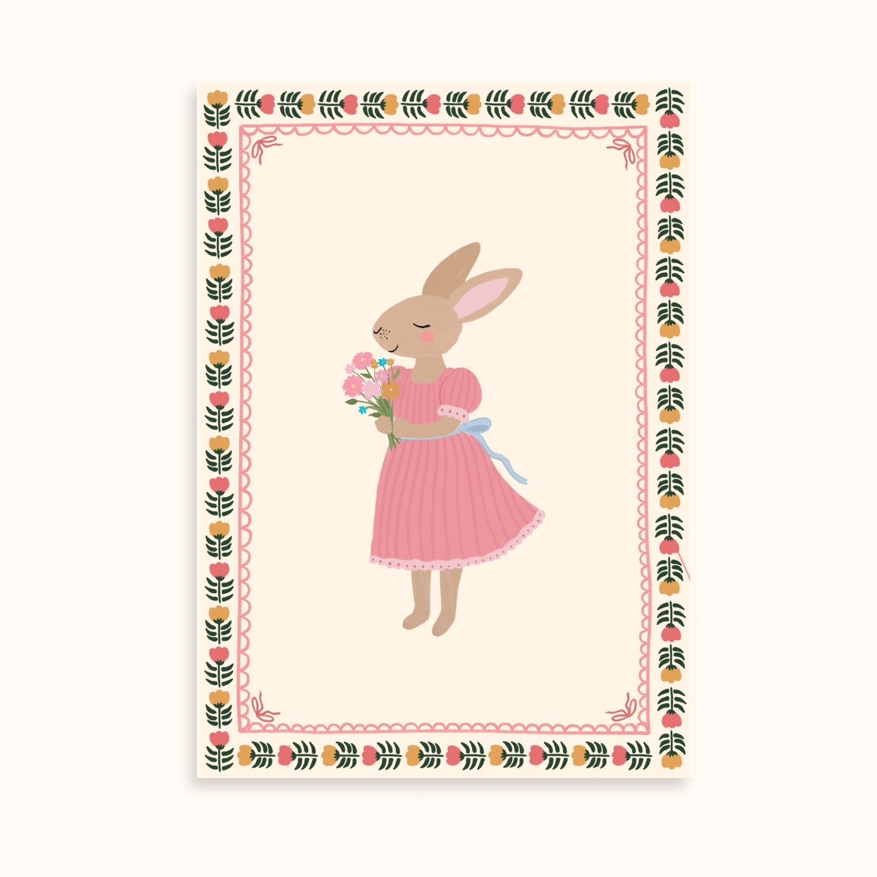 Pink Nursery Wall Art Set of 2