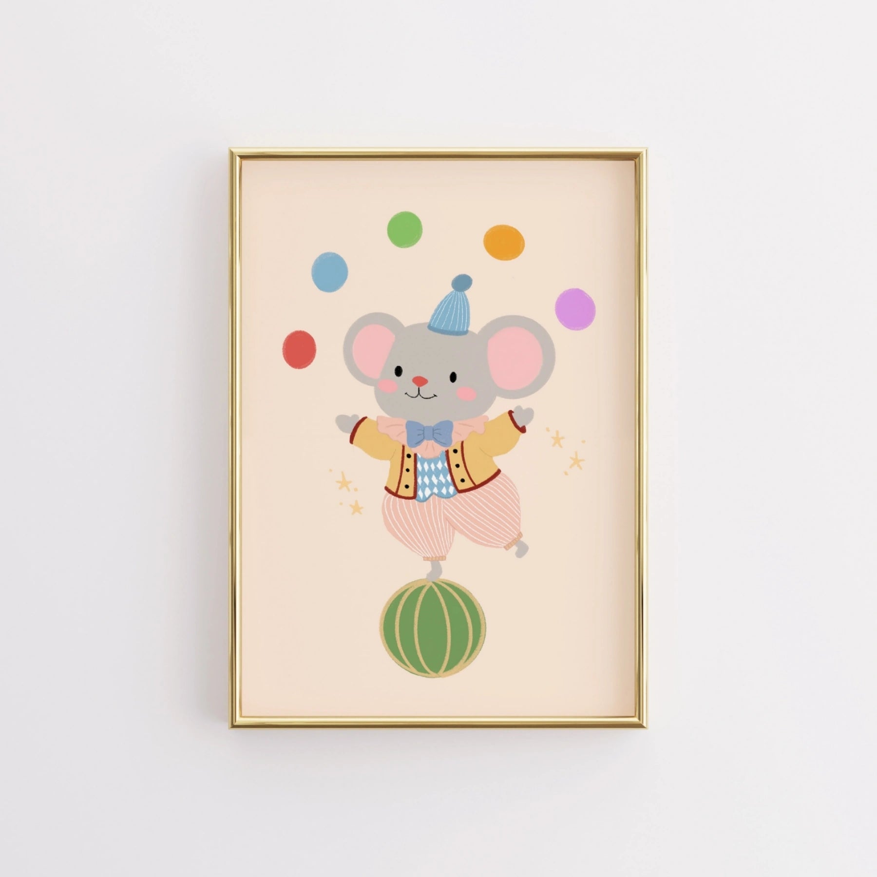 Arte da parete nursery dal tocco fiabesco