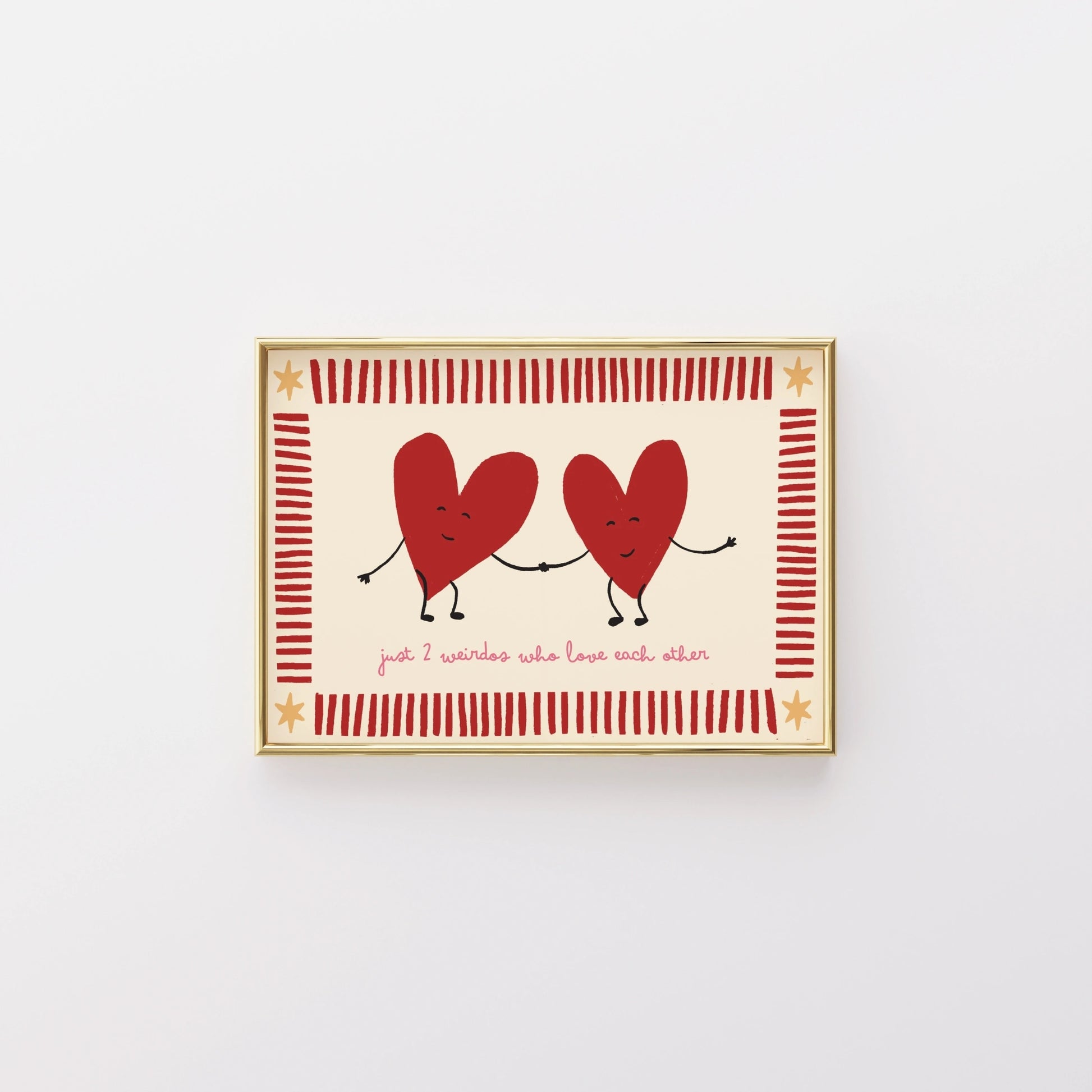 Impression humoristique pour couple amoureux