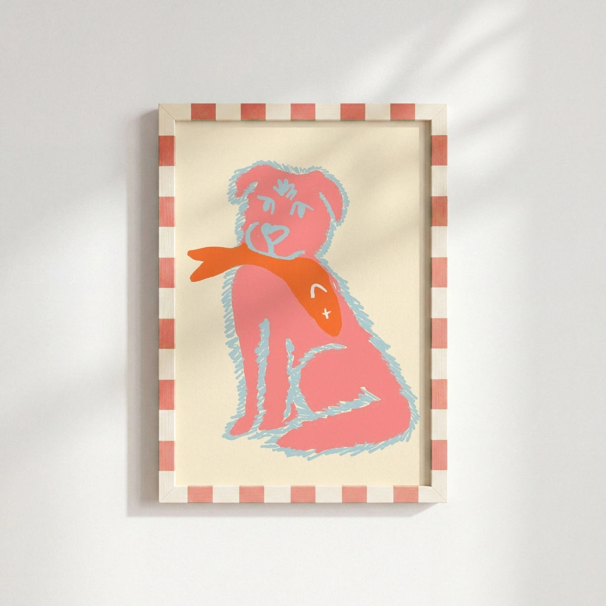 Funny Pop Animal Print - Bold Coastal Poster, Coastal Wall Decor