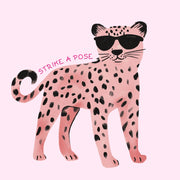 Pink Leopard – Nursery & kids wall art