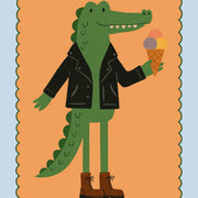 Cool Crocodile – Nursery & kids wall art