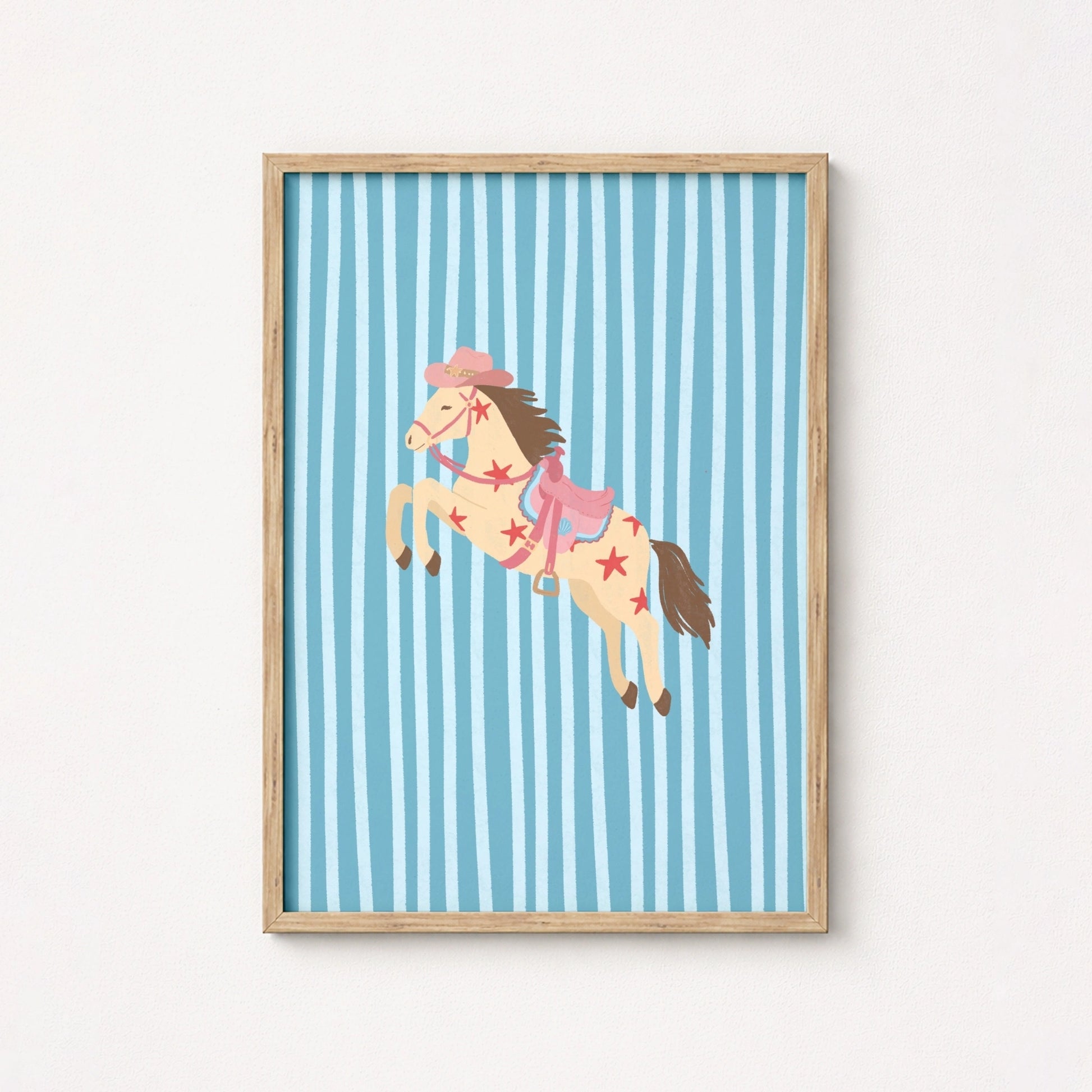 Rodeo Pony Decor Wall Art
