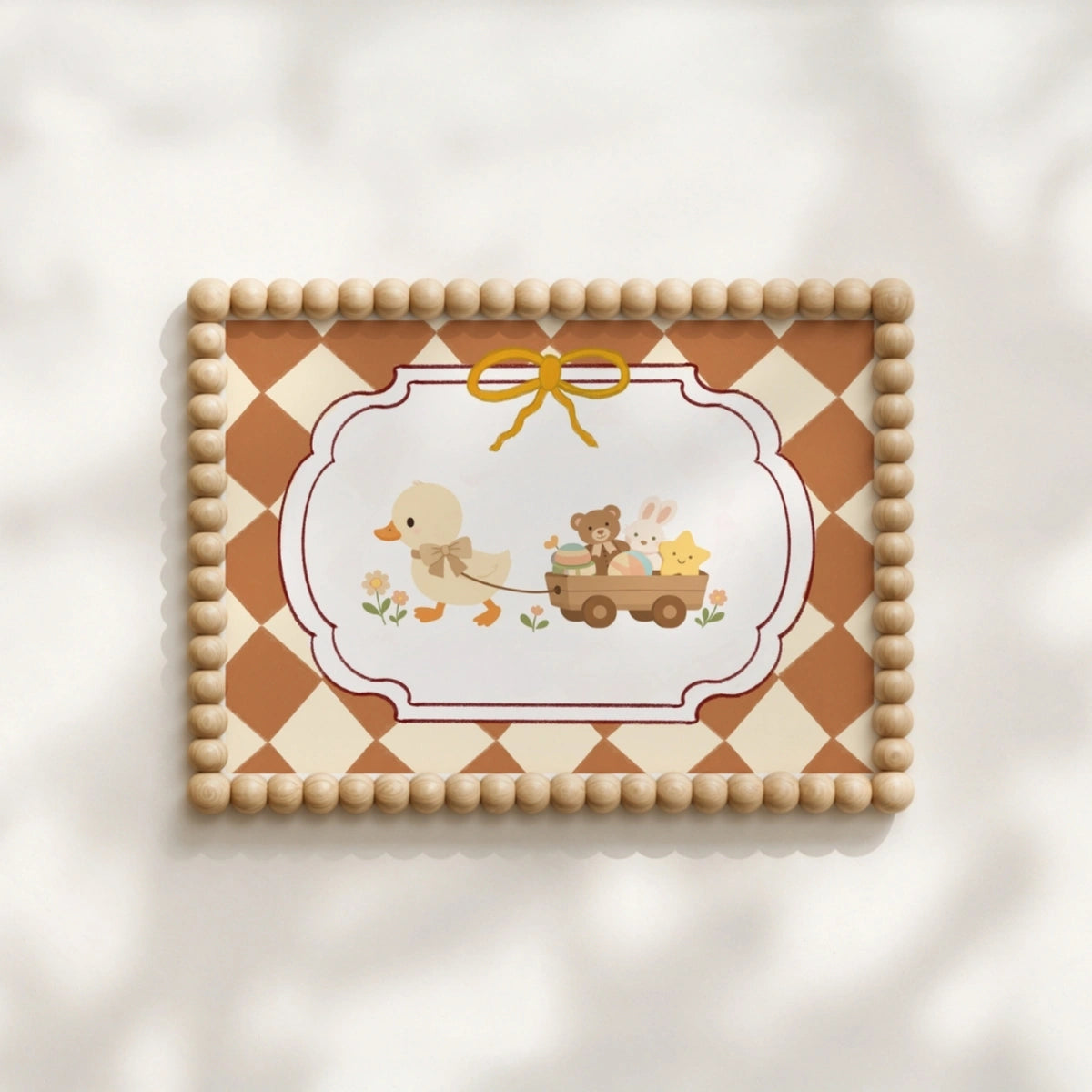 Duck Nursery Wall Art, Christian Nursery Decor