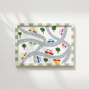 Cars on the Road – Nursery & kids wall art