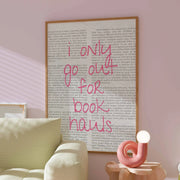 Book Hauls – Bookish Wall Art